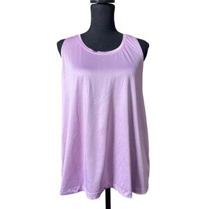 Womens PINK RACERBACK TANK TOP FITNESS Athletic Works XL